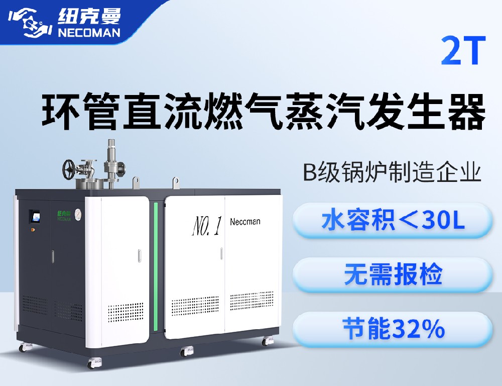 2.0吨 燃气燃油蒸汽发生器